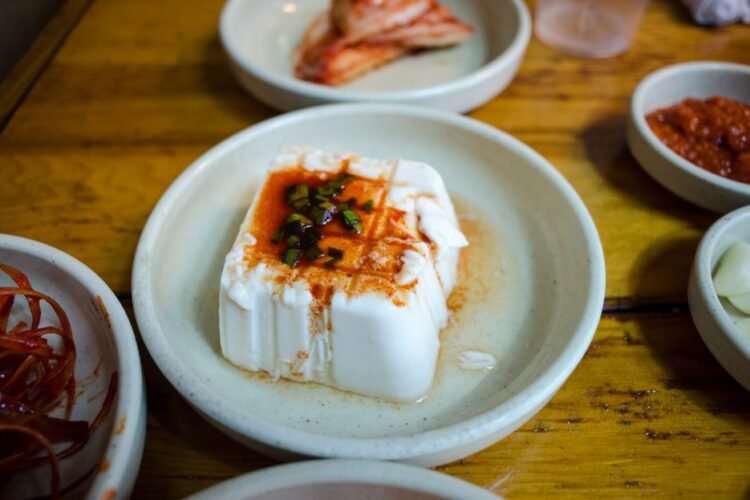 Spicy Kimchi and Tofu Pan-Braise with Pork Belly