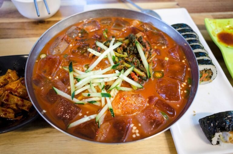 Spicy Korean Cold Noodle Salad