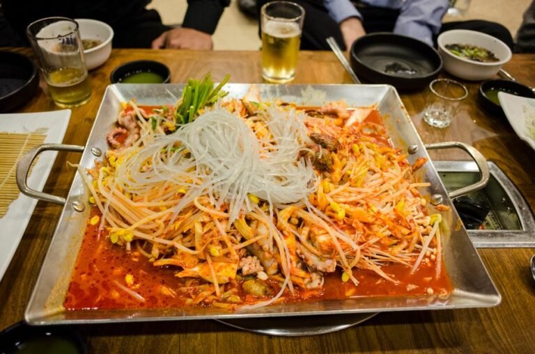 Spicy Korean Stir-Fried Octopus