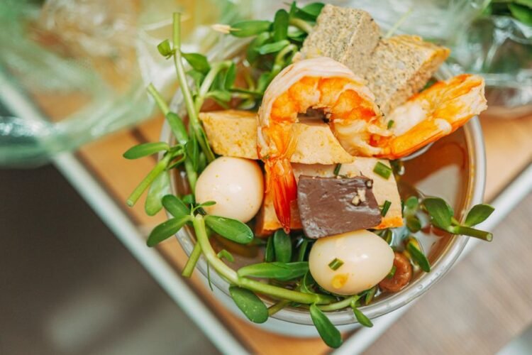 Spicy Korean Tofu and Seafood Braise