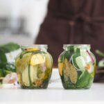 Sri Lankan Pickled Eggplant with Spiced Onion Relish