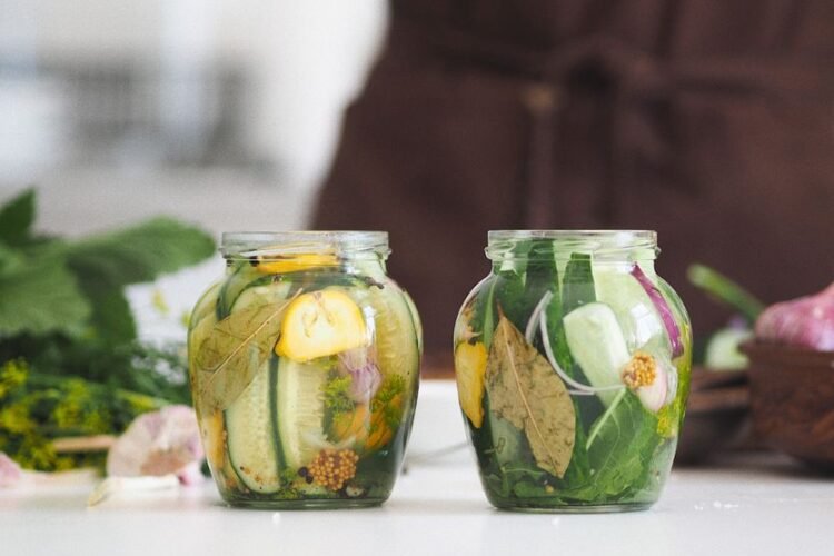 Sri Lankan Pickled Eggplant with Spiced Onion Relish
