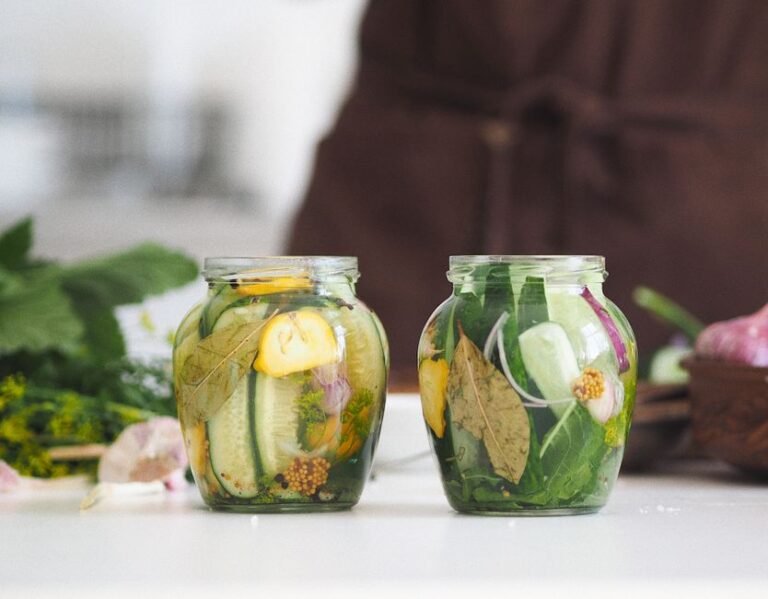 Sri Lankan Pickled Eggplant with Spiced Onion Relish