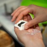 Steamed Rice Dumplings with Sesame and Jaggery