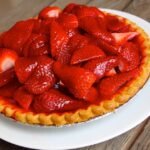 Swedish Summer Strawberry Pie