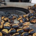Sweet Roasted Chestnuts Japanese Street Snack