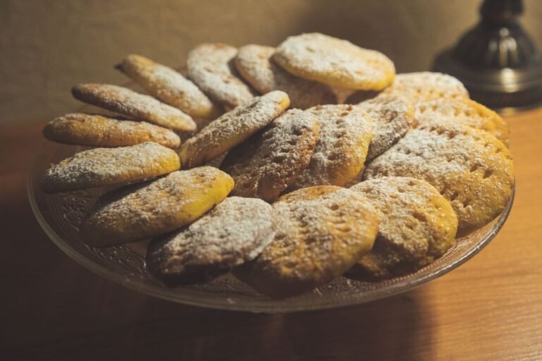 Syrian Date-Filled Shortbread Cookies