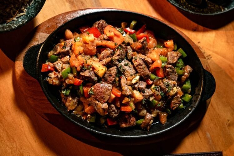 Syrian-Style Kafta Patties in Tomato Sauce