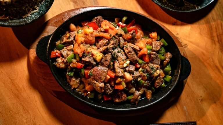 Syrian-Style Kafta Patties in Tomato Sauce