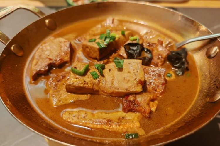 Szechuan Tofu Spicy Braised