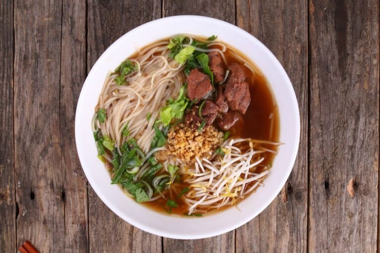 Taiwanese Beef Noodle Soup