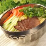 Taiwanese Sausage Cold Sesame Noodles