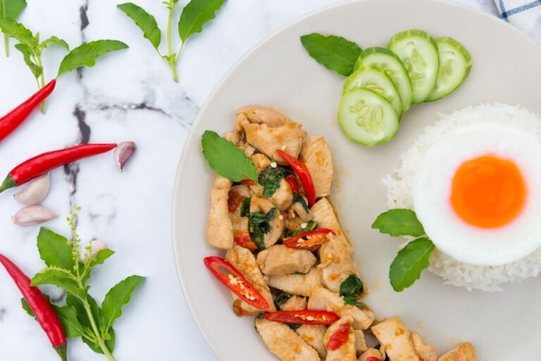 Thai Chicken Egg Fried Rice