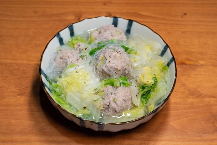 Thai Clear Pork and Vegetable Soup