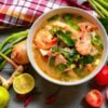 Thai Hot and Sour Mixed Seafood Soup (Tom Yum Talay)