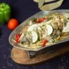 Thai Steamed Fish with Spicy Lime Sauce