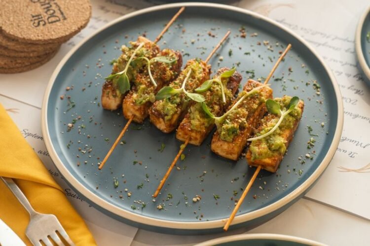 Tofu Dengaku Grilled Miso Tofu