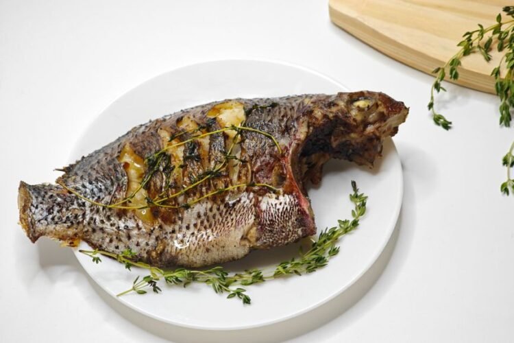 Togo-Style Charcoal-Grilled Spiced Fish