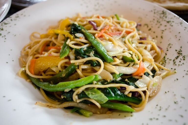 Togolese Stir-Fried Spaghetti