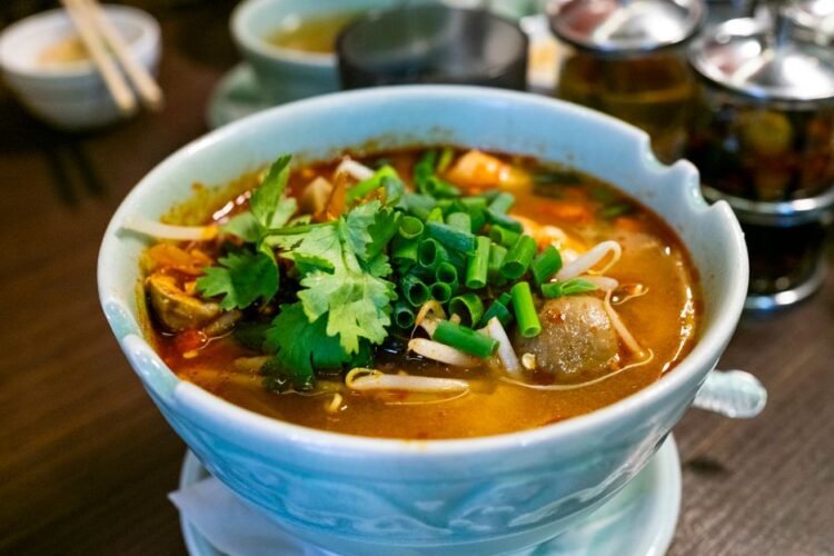 Tom Yum Mushroom Soup