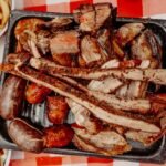 Traditional Argentine Mixed Grill with Chimichurri