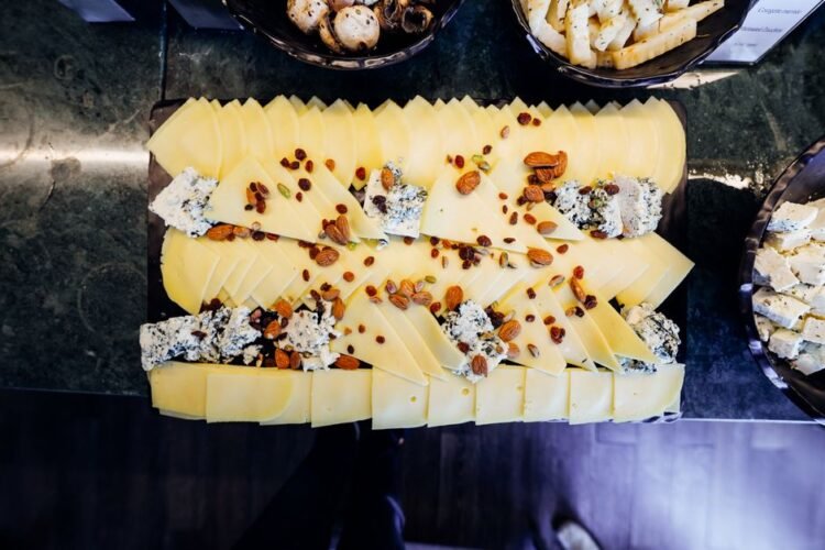 Traditional British Ploughman's Lunch Platter