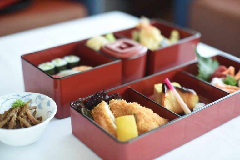 Traditional Japanese New Year Osechi Box
