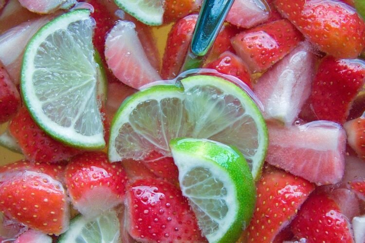 Traditional Mexican Christmas Warm Fruit Punch