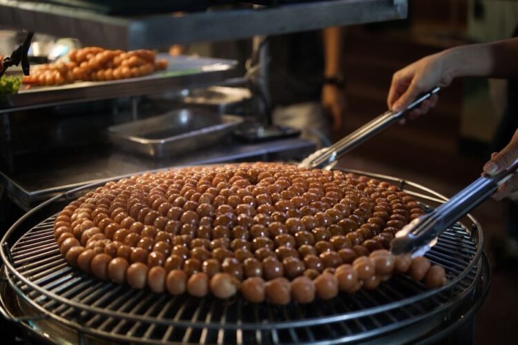 Traditional Namibian Boerewors Sausage