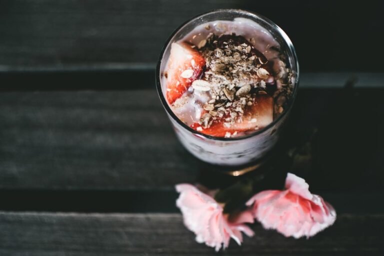 Traditional Scottish Cranachan with Raspberries and Whisky