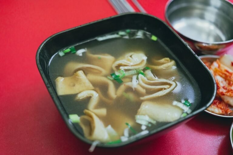 Tteokguk Rice Cake New Year Soup