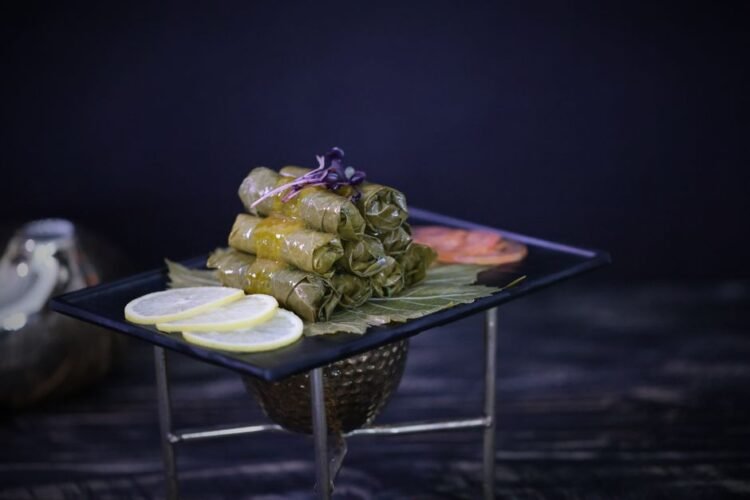 Turkish Cold Olive Oil Stuffed Grape Leaves