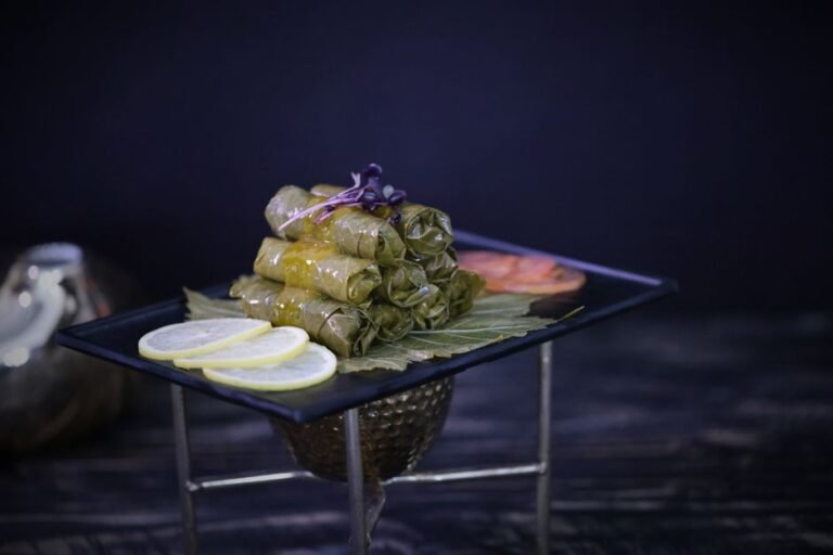 Turkish Cold Olive Oil Stuffed Grape Leaves