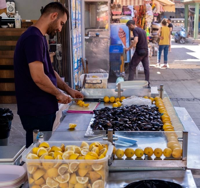Turkish Crispy Fried Mussels