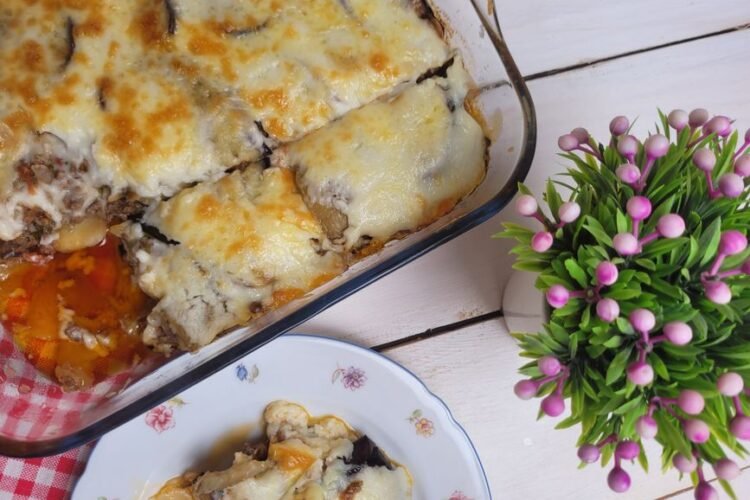 Turkish Eggplant and Lamb Casserole