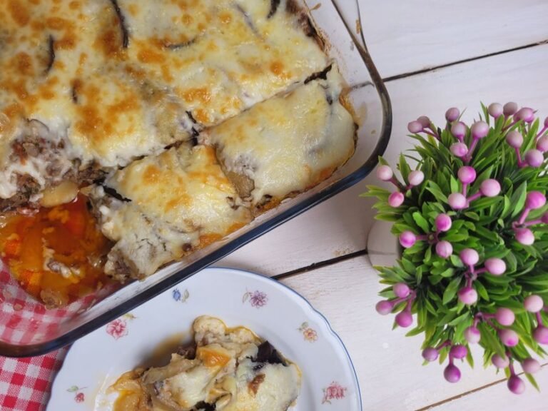 Turkish Eggplant and Lamb Casserole