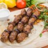 Turkish Eggplant Kebab with Spiced Ground Lamb