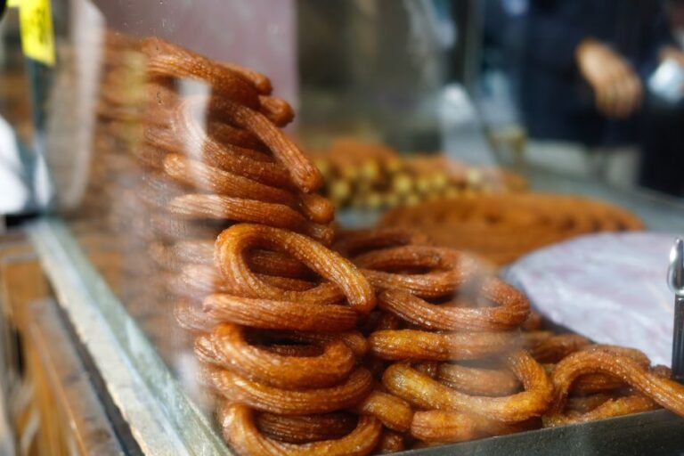 Turkish Golden Fried Dough Balls with Honey Syrup