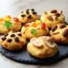 Turkish Semolina Almond Cookies with Butter Syrup