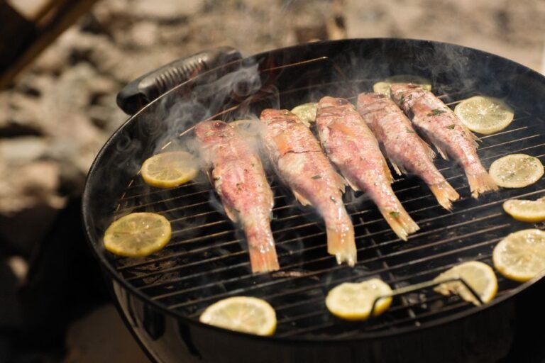 Turkish-Style Grilled Sea Bass with Lemon and Herbs