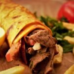 Turkish Wrapped Ground Meat Kebab