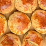Ukrainian Garlic Bread Rolls with Herb Butter