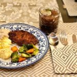 Uruguayan-Style Breaded Beef Cutlet with Fried Egg and Chimichurri