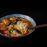Uzbek Cold Lamb Noodle Bowl