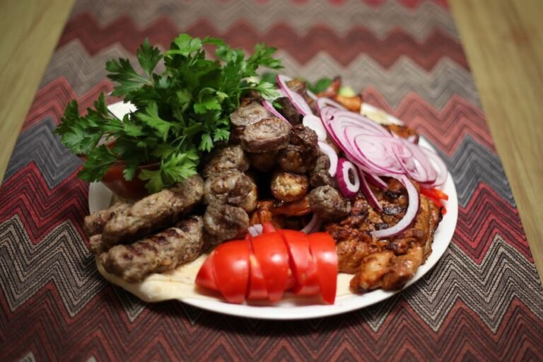 Uzbek Pan-Cooked Lamb and Potato Kebab