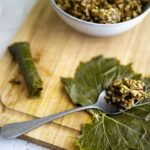 Uzbek Style Stuffed Grape Leaves