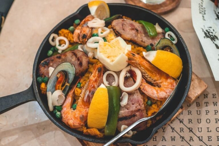 Valencian Black Ink Seafood Rice