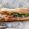 Vang Vieng Grilled Pork Belly Sandwiches with Dill Slaw and Chili-Lime Mayo