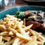 Veal Kidneys in Mustard Cream Sauce