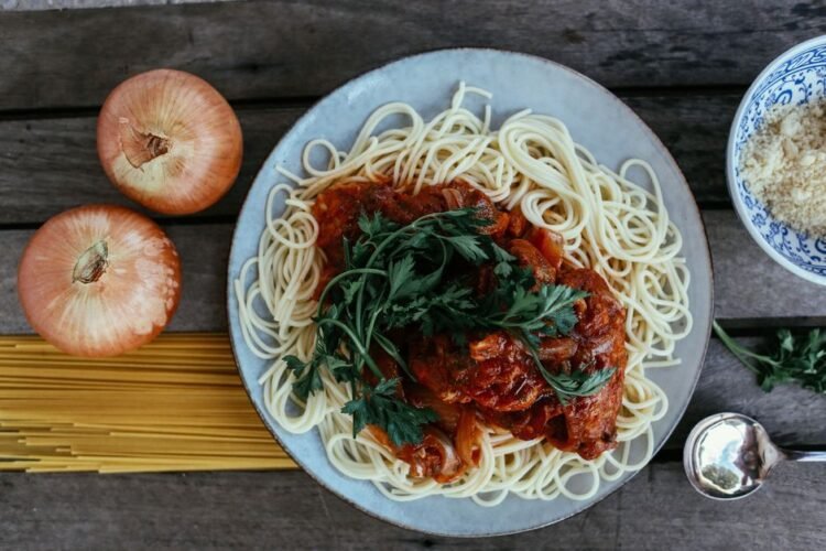 Venetian Sardine and Onion Pasta